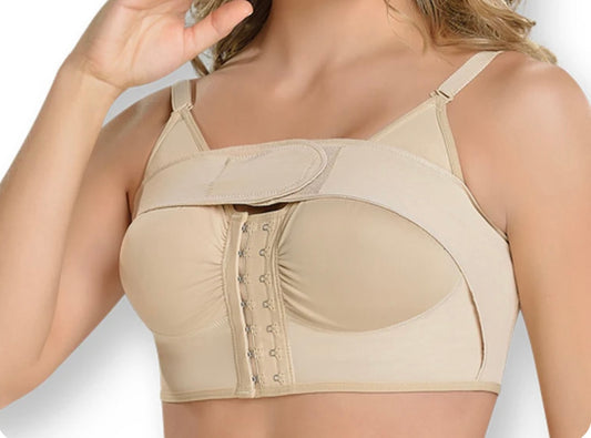 Surgical Bra with Upper support