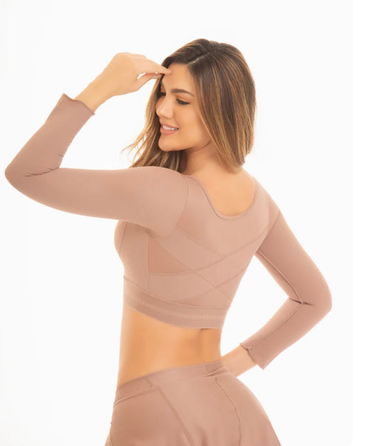 Surgical Bra with Sleeves