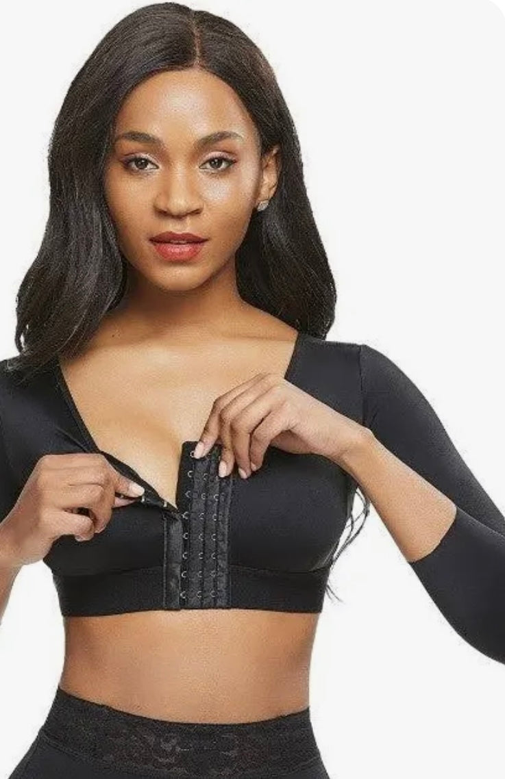 Surgical Bra with Sleeves